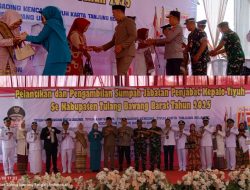 Bupati Tubaba Lantik 7 PJ Kepala Tiyuh